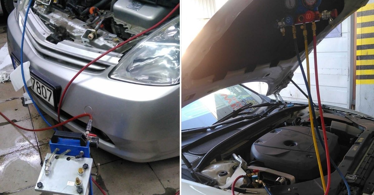 Serwis klimatyzacji samochodowej