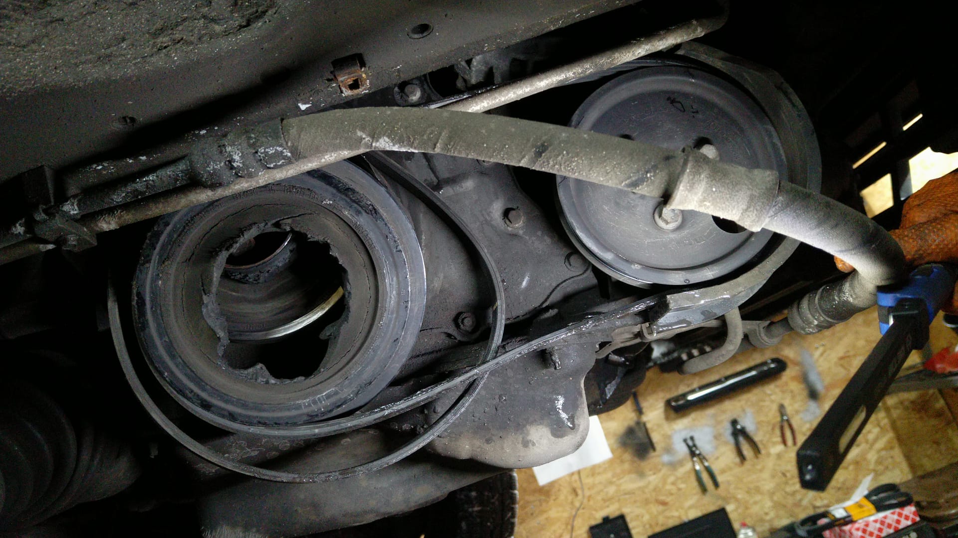 Zerwane koło pasowe mechanik Tarnowskie Góry